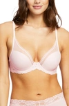 Montelle Intimates Mystique Underwire Plunge Bra In Blush