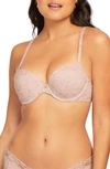 Montelle Intimates Pure Demi T-shirt Bra In Gardenia