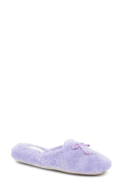Patricia Green Patricia Green Chloe Slipper In Lavender Fabric