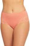 Fleur't Belle Epoque Lace-trim Briefs In Blossom
