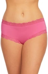 Fleur't Iconic High Waist Boyshorts In Sweet Pink