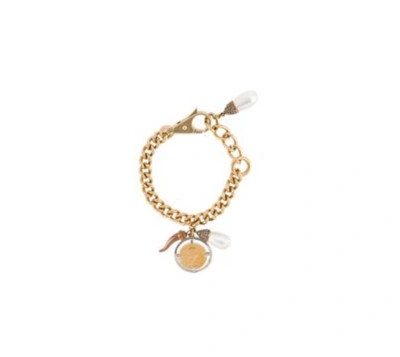 Dolce & Gabbana Multi-charm Bracelet In White