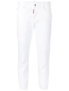 Dsquared2 Skinny Jeans With Classic Five-pocket Design In Blu