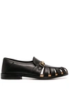 GUCCI GUCCI CUT-OUT LOAFERS