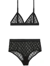 GUCCI GUCCI GG TULLE LINGERIE SET