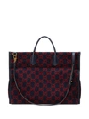 GUCCI GUCCI MONOGRAM PRINT TOTE BAG