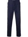 MONCLER MONCLER TAPERED TROUSERS WITH DRAWSTRING