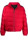 PRADA PRADA FUNNEL NECK PUFFER JACKET