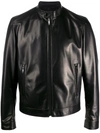 PRADA PRADA LEATHER BIKER JACKET