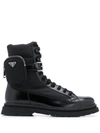 PRADA PRADA MILITARY BOOTS