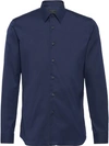 PRADA PRADA STRETCH POPLIN SHIRT