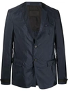 PRADA PRADA TECHNICAL FABRIC SINGLE-BREASTED JACKET