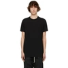 Rick Owens Piped Short-sleeve T-shirt In Black