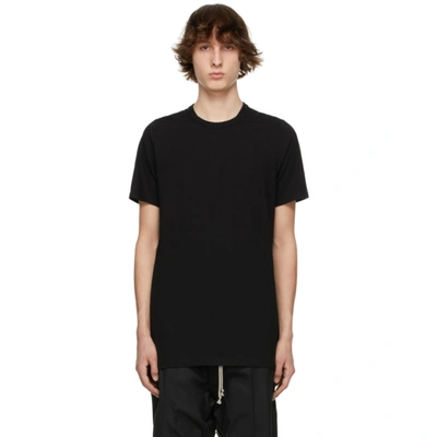 Rick Owens Piped Short-sleeve T-shirt In Black