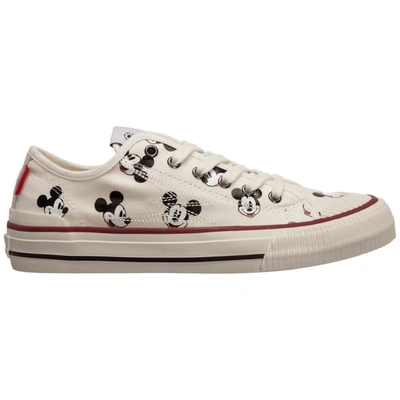 Moa Master Of Arts Moa Concept Mickey Mouse-print Low-top Sneakers In White