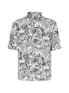 SAINT LAURENT SAINT LAURENT JUNGLE CAT PRINT SHIRT