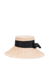 RUSLAN BAGINSKIY RUSLAN BAGINSKIY BOW EMBELLISHED HAT