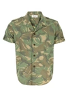 SAINT LAURENT SAINT LAURENT CAMOUFLAGE PRINT MILITARY SHIRT