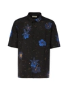 SAINT LAURENT SAINT LAURENT CONFETTI HIBISCUS MOTIF SHIRT