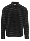 SAINT LAURENT SAINT LAURENT POLKA DOT PRINT SHIRT