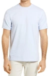 Nordstrom Tech-smart Performance T-shirt In Blue Skyway Feeder Stripe