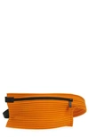 ISSEY MIYAKE EASY PLEATED BELT BAG,HP17AG504