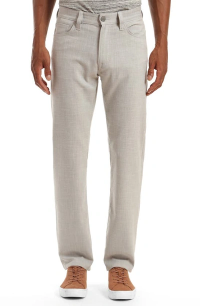 34 Heritage Courage Straight Leg Pants In Bone Cross Twill