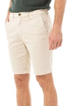 Liverpool Stretch Cotton Shorts In Sand