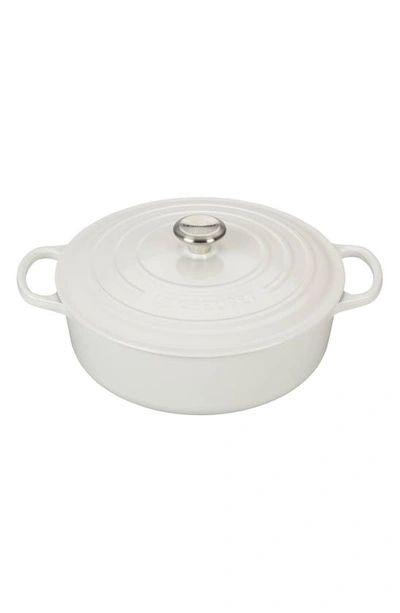 LE CREUSET LE CREUSET SIGNATURE 6 3/4-QUART ROUND WIDE FRENCH/DUTCH OVEN,LS2552-3067SS