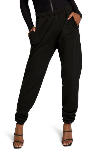 Good American Boyfriend Sweatpants In Black001