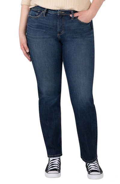 Silver Jeans Co. Most Wanted Straight Leg Jeans In Indigo
