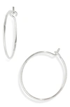 Madewell Delicate Wire Hoop Earrings