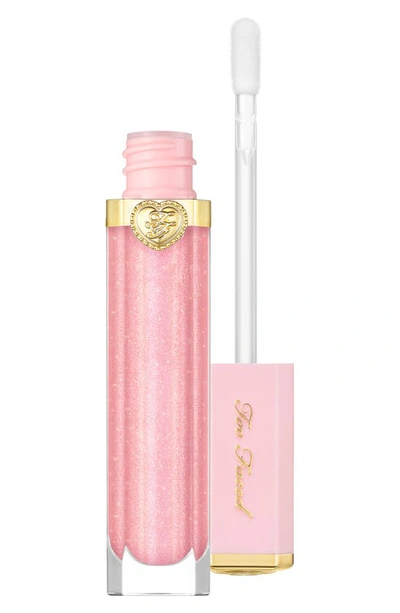 Too Faced Rich & Dazzling High Shine Sparkling Lip Gloss In 2 Night Stand