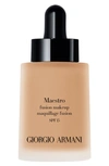 Giorgio Armani Maestro Fusion Liquid Foundation With Broad Spectrum Spf 15, 1 oz In 02 - Fair/warm Undertone