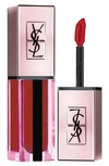 Saint Laurent Water Stain Glow Lip Stain In 204 Private Carmine