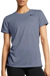 Nike Dry Legend Training Tee In Ashen/ Pure/ Black