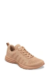 Apl Athletic Propulsion Labs Techloom Pro Knit Running Shoe In Caramel / Warm Silk