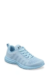 Apl Athletic Propulsion Labs Techloom Pro Knit Running Shoe In Ice Blue / Midnight
