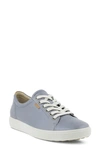 Ecco Soft 7 Sneaker In Silver Grey Metallic