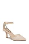 Bcbgeneration Women's Mayah Ankle Chain Pump Women's Shoes In Natural