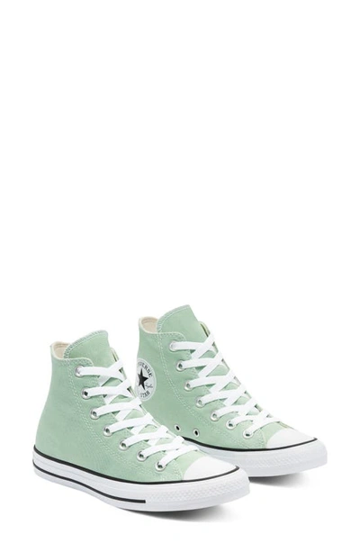 Converse Chuck Taylor(r) All Star(r) High Top Sneaker In Ceramic Green