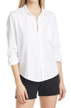 FRANK & EILEEN BARRY KNIT BUTTON-UP SHIRT,LABBARRYLJ-WHT