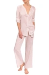Everyday Ritual Jamie/simone Pajamas In Wheat