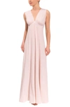 Everyday Ritual Amelia Empire-waist Nightgown In Wheat