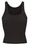 Skims Soft Lounge Tank In Onyx