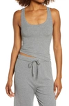 Skims Soft Lounge Tank In Heather Grey