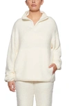 Skims Cozy Knit Pullover In Bone