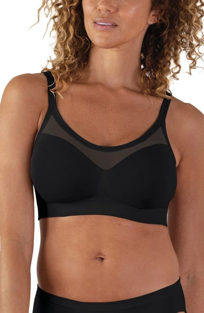 Bravado Designs Sculpt Sheer Wireless Everyday T-shirt Bra In Black