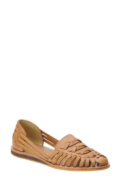 Nisolo Huarache Flat In Pink