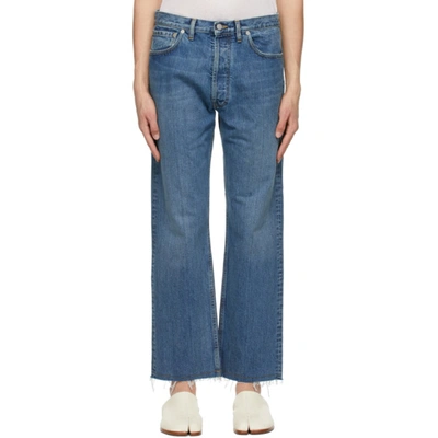 Maison Margiela Five-pocket Straight-leg Jeans In Blue